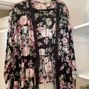 Women’s floral cardigan